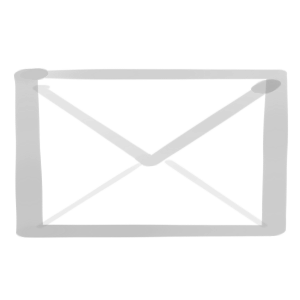 Hand dawn mail icon